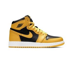Size 9.5 Jordan 1’s Pollen , worn , comes with box, great condition